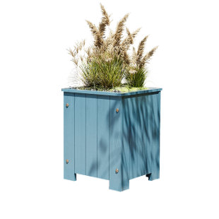 防腐木花箱户外阳台庭院实木头大型木箱别墅门口大花盆特大号种树