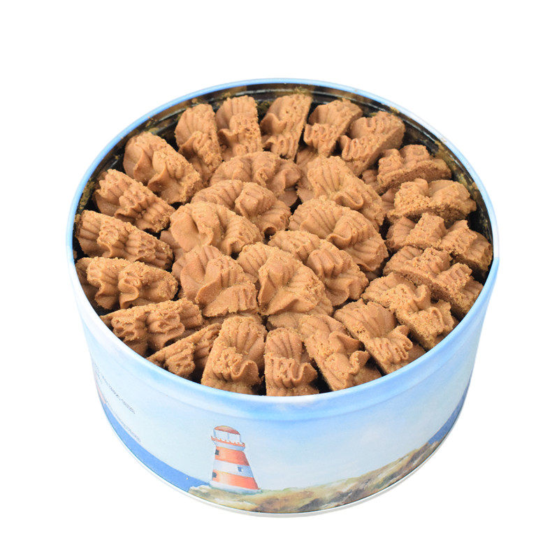 香港珍妮曲奇聪明小熊咖啡花640g