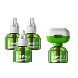艾草香驱蚊液电热蚊香液家用插电式补充液无味电热驱蚊水神器强效