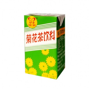 深宝菊花茶饮料夏季清凉茶饮品广东经典老牌250ml*24盒整箱