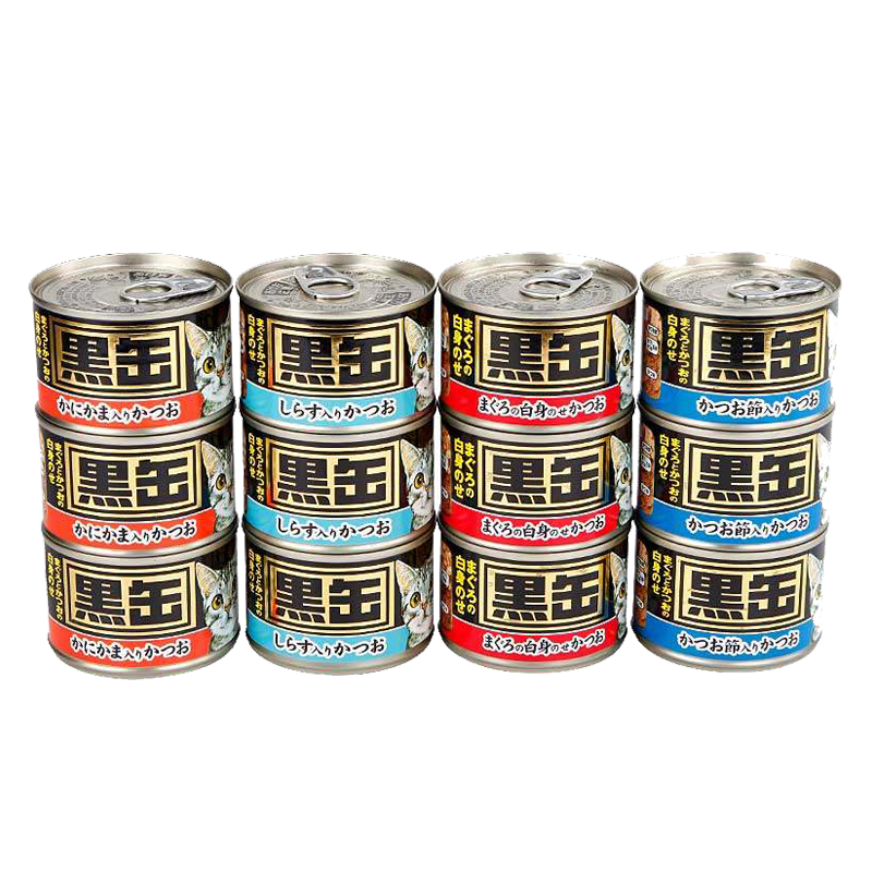 爱喜雅aixia黑缶160g*24幼猫