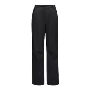 骆驼冲锋裤女款秋冬户外加绒抗寒登山长裤男防风防泼水软壳工装裤