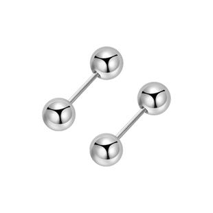 医用手术钛钢耳钉女防掉养耳洞耳环钛合金耳骨钉睡觉免摘耳蜗耳饰