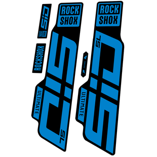 2025新款SiD SL Ultimate前叉贴纸山地车贴防水定制单车RockShox