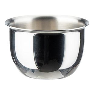 霜山304不锈钢蘸料碗家用调料碟烤肉牛排酱汁杯小碗沙拉酱调味碟