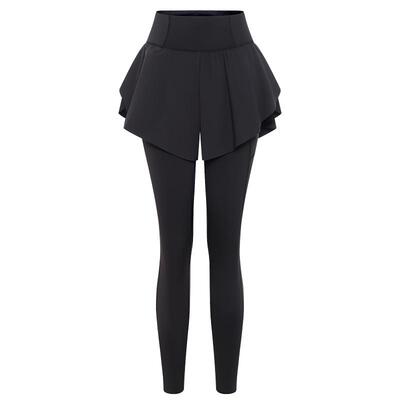 AIMER MOVE/爱慕运动韵动之旅女士假两件跑步紧身长裤MOLG0011