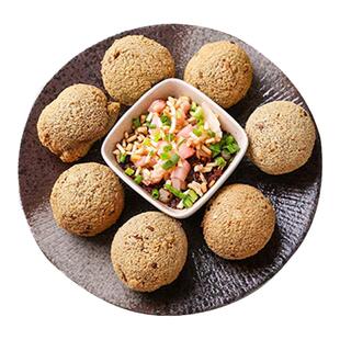 贵阳名小吃现炸豆腐圆子送正宗辣椒调料贵州土特产油豆腐丸子380g