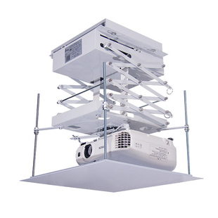 投影仪电动吊架遥控伸缩升降 C2安装固定1米 1.5米 2米 2.5米 3