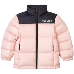 伯希和儿童羽绒服650蓬鹅绒冬季新款防风防污加厚男女童保暖外套