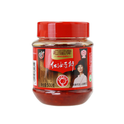 恒星牌正宗郫县特产红油豆瓣500g