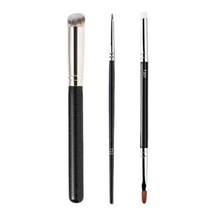 270遮瑕刷毛老师同款T301遮暇刷双头粉底刷子化妆刷软毛遮瑕笔