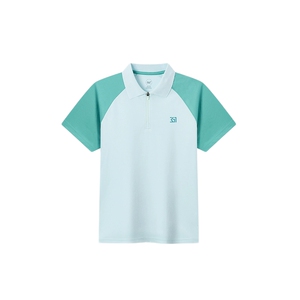 迅干科技|361童装男女童短袖POLO衫透气亲肤2025夏季中大童上衣