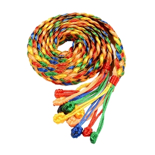 金刚结挂件 藏族饰品五彩哈达辫子车内汽车装饰吉祥结室内车挂