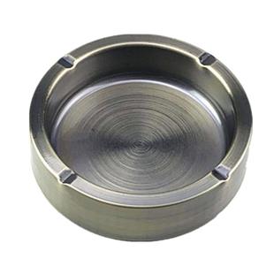 酒店家用不锈钢烟灰缸网吧家居客厅金属加厚大号防摔个性烟缸创意