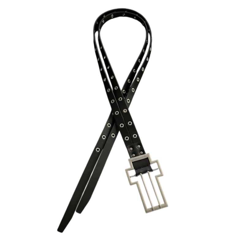 ironworks中古双层分裂Opium腰带
