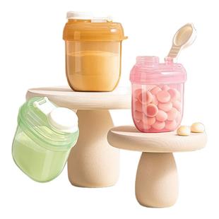 婧麒婴儿奶粉盒便携外出一餐一格密封宝宝小容量食品级奶粉分装盒