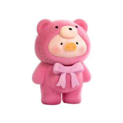 52TOYS罐头猪LuLu泰迪MINI盲袋萌粒矿石采集潮玩摆件礼物