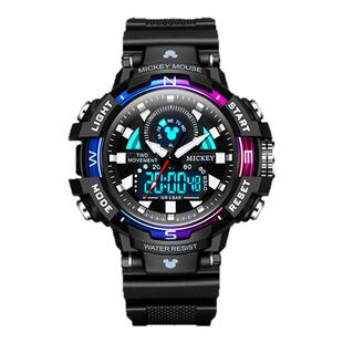 迪士尼手表男款学生初中2025新款高中生青少年机械儿童男生电子表
