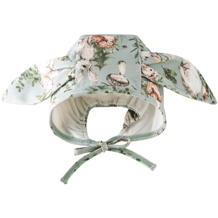 [绿野邦尼]aqpa爱帕婴儿帽子纯棉新款新生儿宝宝胎帽小月龄防风帽