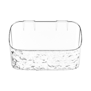 废弃洗脸巾收纳盒浴室壁挂一次性棉柔巾置物架吸盘免打孔洗脸巾盒