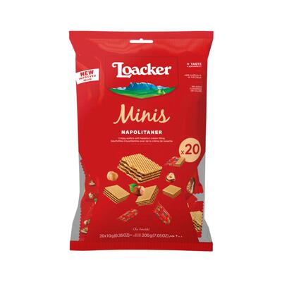 Loacker进口巧克力威化饼干