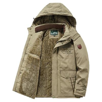 柏承加厚冬季保暖棉衣