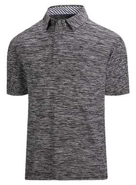 纯色翻领短袖高尔夫t恤polo衫