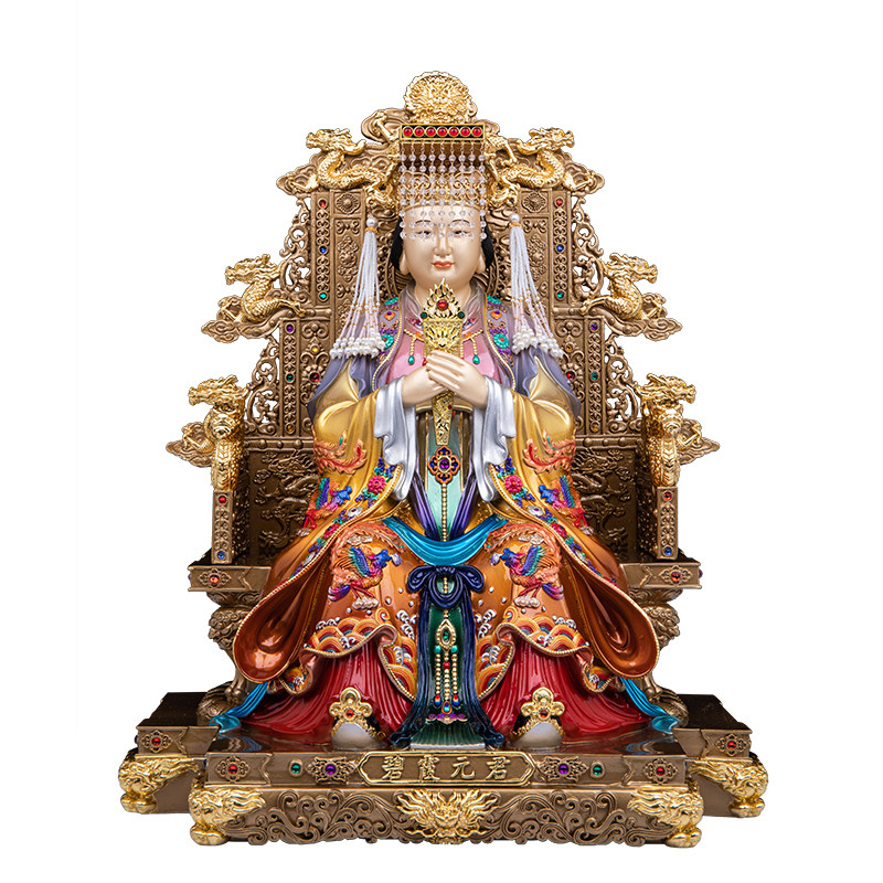 碧霞元君神像家用供奉泰山圣母