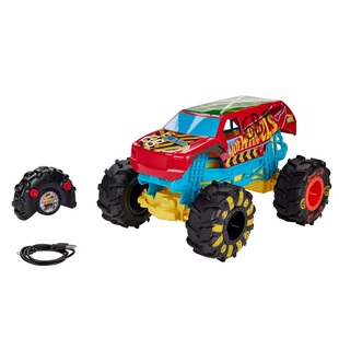 风火轮Monster Trucks电动遥控怪物兽大脚卡车儿童玩具小汽车礼物