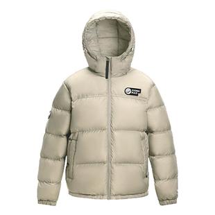 骆驼熊猫女装短款羽绒服女冬季小个子新款好看羽绒外套面包服棕