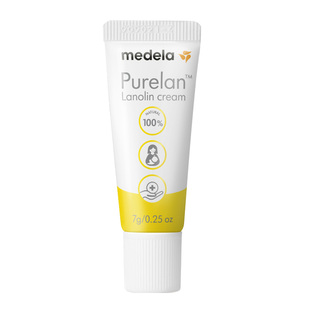 Medela美德乐纯天然羊脂膏孕妇哺乳膏乳头霜预防破裂滋润霜7g