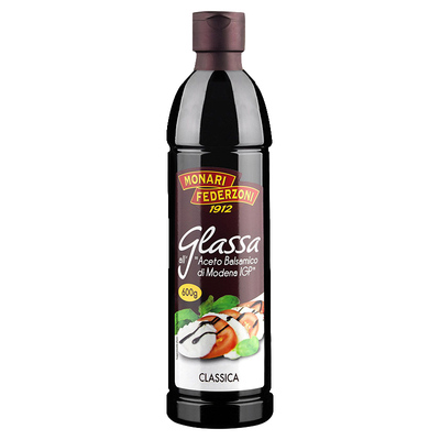 意大利进口莫奈瑞浓稠黑醋600西餐牛排调味酸甜醋balsamico500ml