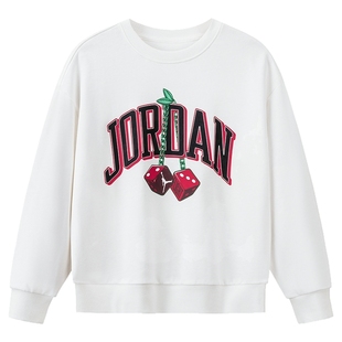 JORDAN儿童装男童卫衣2025秋季新品中大童上衣秋装女童JD2532323