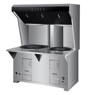 精恩好太太无烟柴火集成灶加厚不锈钢耐用农村商用家用新型双柴火