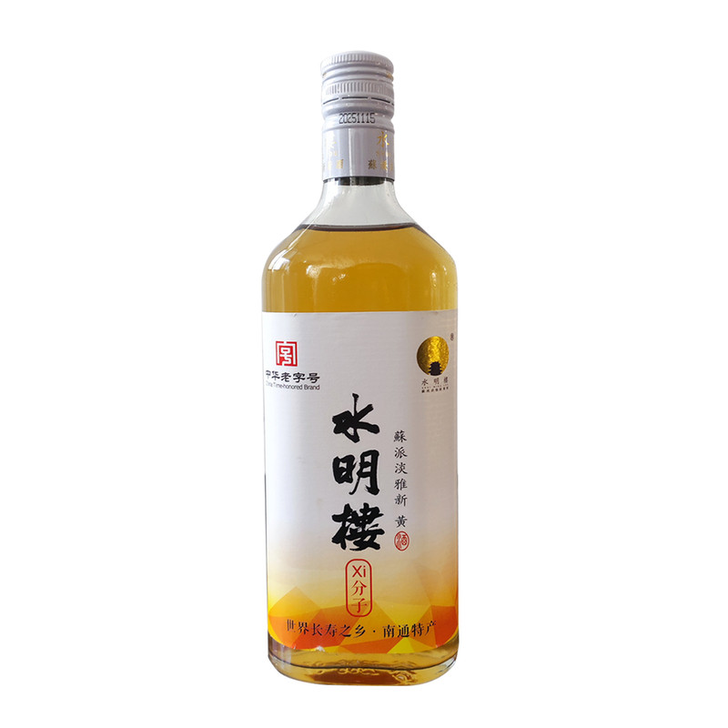 白蒲黄酒6瓶礼盒装老酒