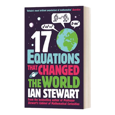 英文原版 Seventeen Equations that Changed the World 改变世界的17个方程式 英文版 Professor Ian Stewart 进口英语原版书籍