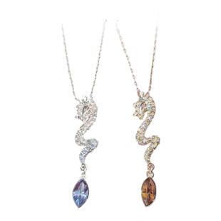 伊泰莲娜新年辰龙项链女发财龙年本命年毛衣短链国风设计新年礼物