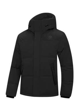 乔丹羽绒服男加厚保暖登山服外套