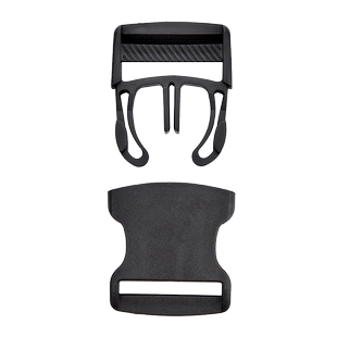 尼龙插扣加厚行李箱背包腰带头盔塑料卡扣日字扣调节扣子母扣配件