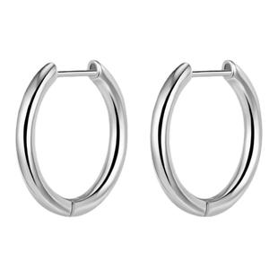 医用钛合金素圈养耳洞耳钉女气质简约百搭直针圈圈耳环高级感耳饰