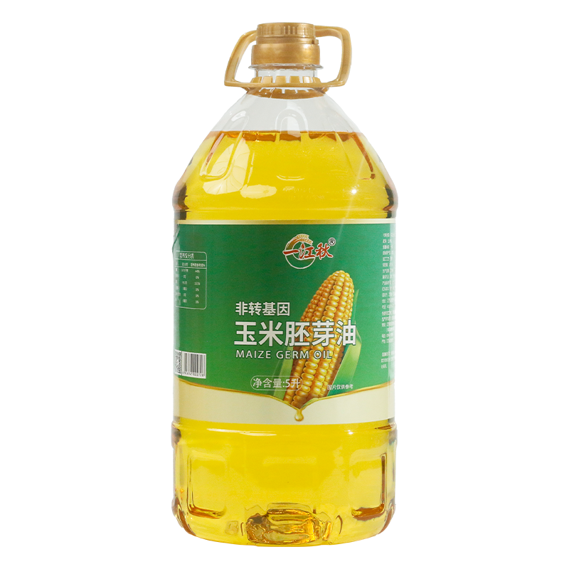 一江秋物理压榨玉米油5L食用油植物油家用烘焙油色拉油商用批发