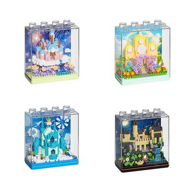 潮乐创原创设计新品梦幻城堡积木