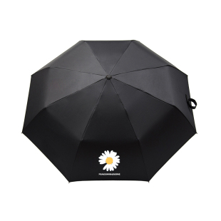 权志龙GD小雏菊雨伞女晴雨两用自动学生折叠太阳伞防晒防紫外线潮