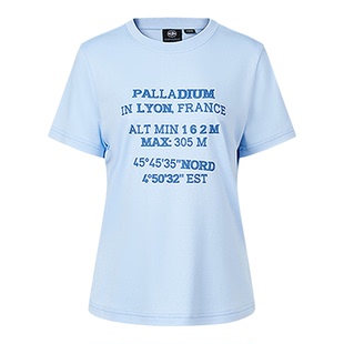 PALLADIUM帕拉丁上装透气图案印花休闲百搭女款短袖T恤1914447