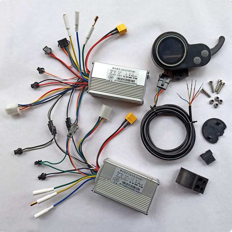 电动滑板车控制器无刷单驱双驱动码表仪表36v48v52升特法速尔配件