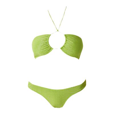 夏日多巴胺色彩欧美泳装百变穿法