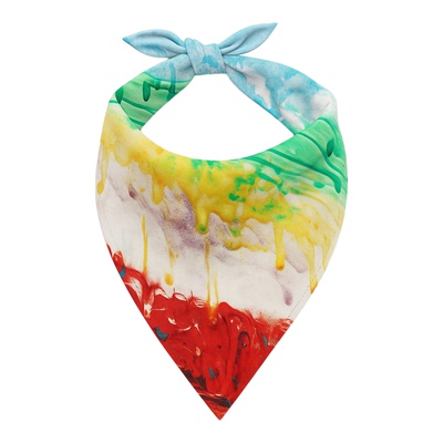 DGDG艺术家联名系列彩虹雨口水巾