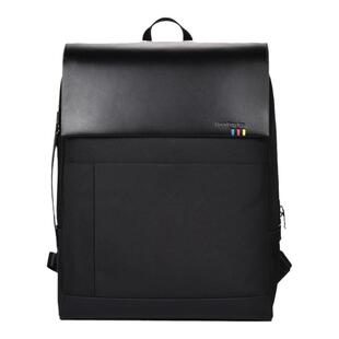 暇步士双肩包男士大容量简约电脑包男时尚休闲旅行包商务通勤背包