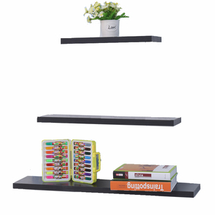 木灵子 墙上置物架一字搁板架子车库隔板壁挂墙面板子上墙木板