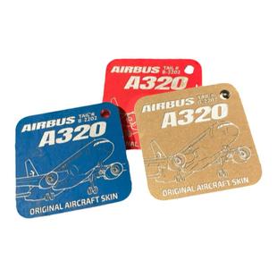 中国东方航空空客A320蒙皮mini趣味飞友挂饰行李牌钥匙扣新年礼物